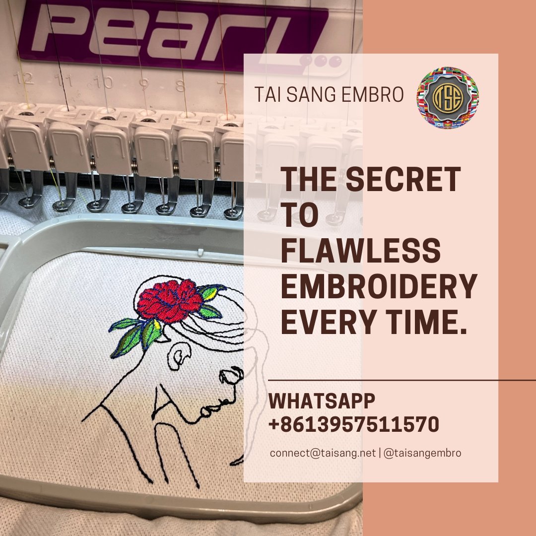 taisangembroAS's tweet image. wa.me/8613957511570 or find out more in our social media @taisangembro. #FlawlessEmbroidery #PearlMachines #EmbroideryPerfection #taisangembro