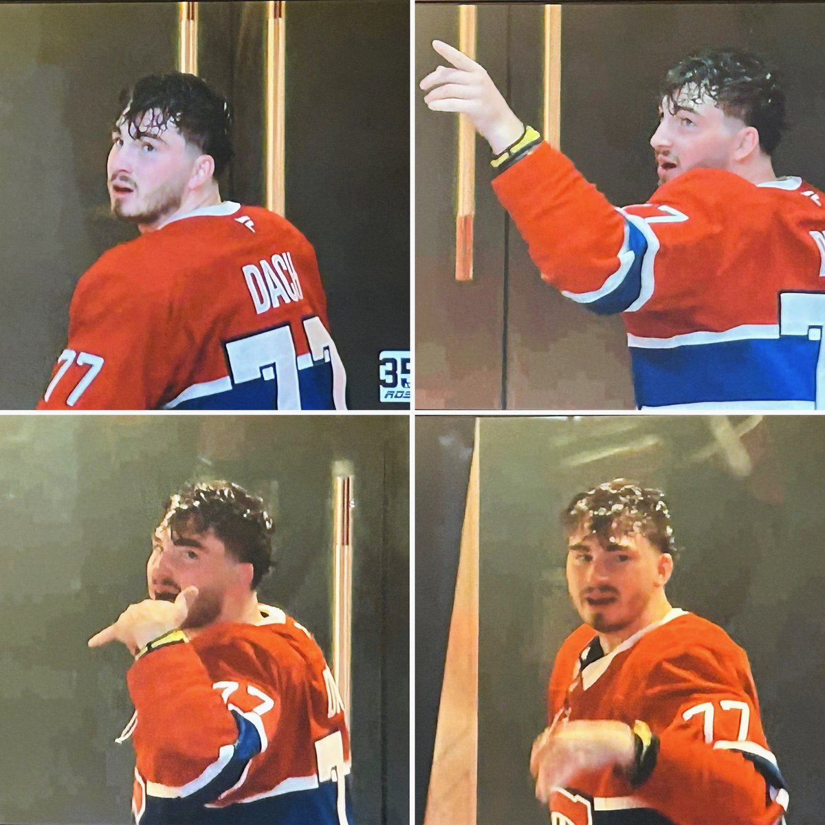 Kirby Dach is a goon now