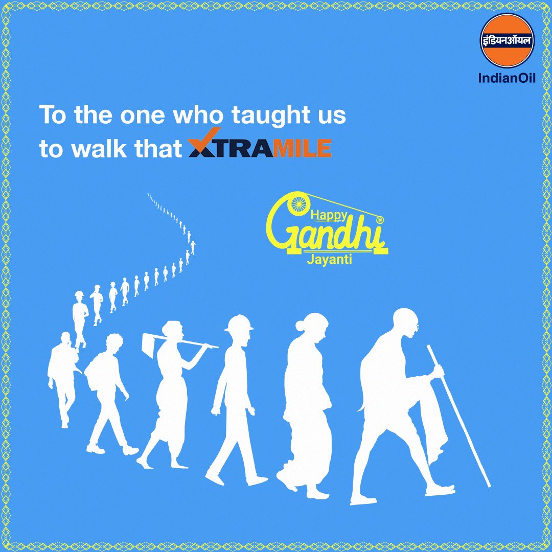 As we mark this special occasion of 155th Gandhi Jayanti, we reflect on the timeless lessons Bapu imparted to us. He showed us the true meaning of placing the Nation above all else, and his unwavering spirit of service remains a source of inspiration.

Mahatma Gandhi’s profound