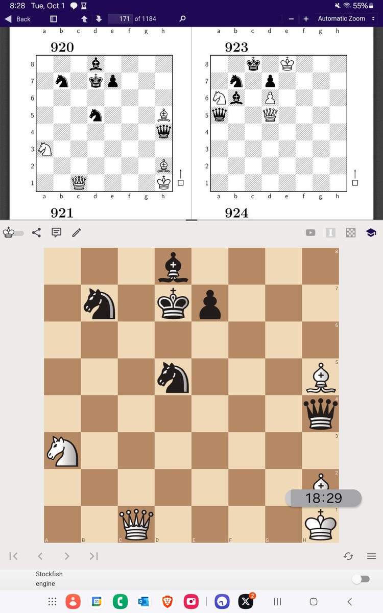 Is this a mistake? From Polgar's mate in two section. There is no mate here, I stared for half an hour before checking an engine lol #chesspunks