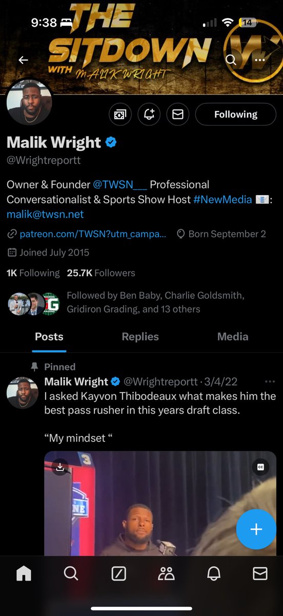 SneakyAssSnakes's tweet photo. @TWSN___ @Wrightreportt How could you not follow? https://t.co/rDmLtUs0XH