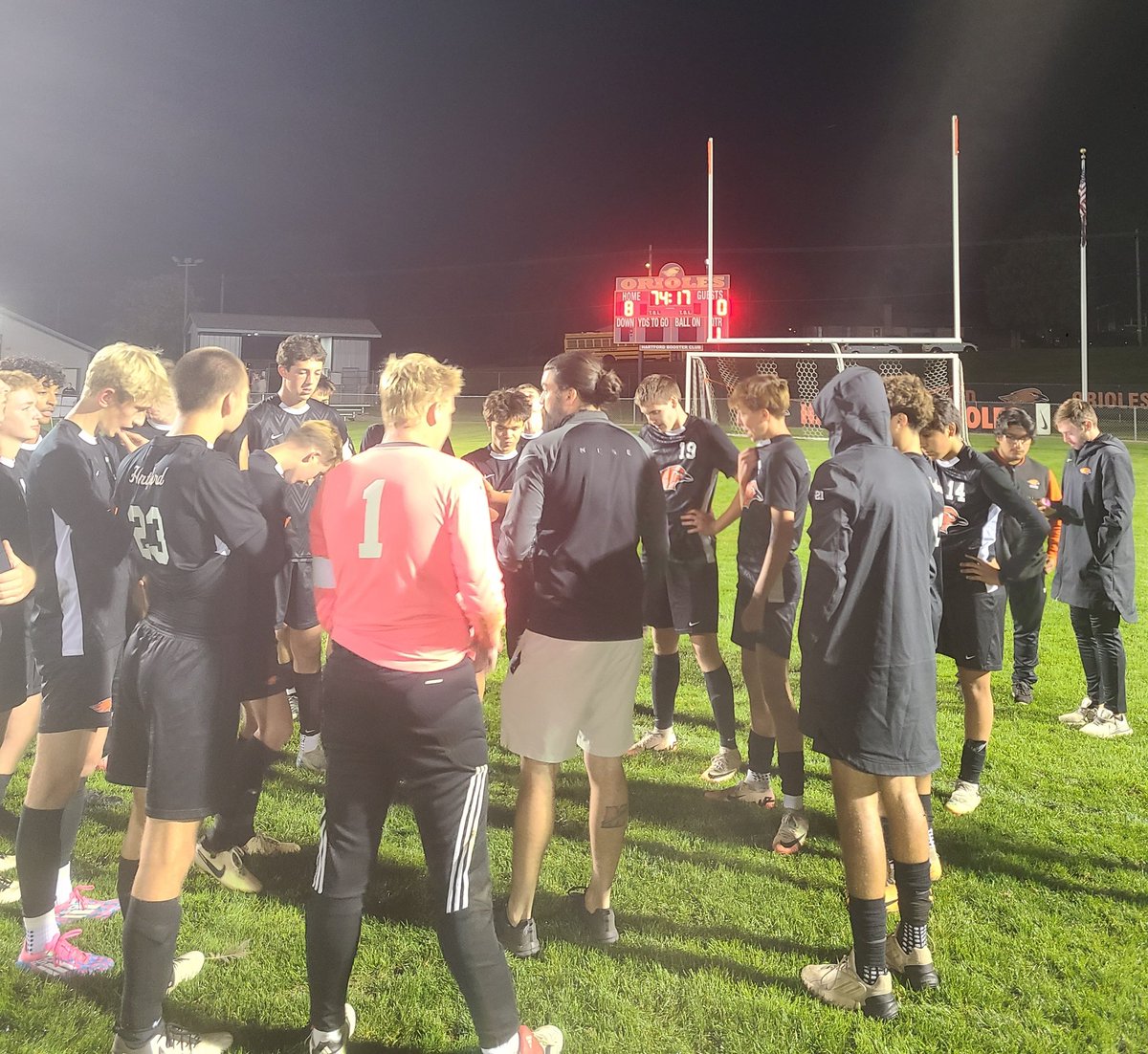 Great team win over Grafton.  JV won 7-0 as well.  At home vs KML on Thursday