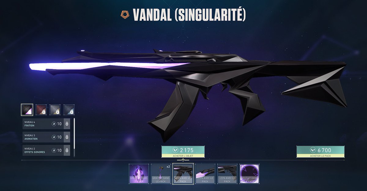 SORTEO VANDAL SINGULARITY 🩷

para participar: 

1. like y retweet a este post
2. follow <a href="/panchikofps/">akemi</a>
3. menciona a 2 amigxs

el ganador se anunciará este 10 de octubre a las 8:30 pm COL en stream 🐰 tiene que tener paypal y solo disponible en LAN