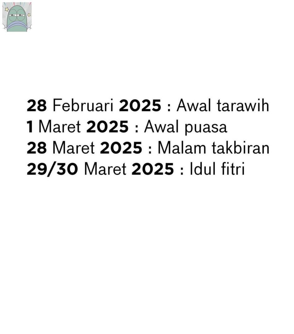 tanyarlfes's tweet photo. 💚 gak berasa ya, sebentar lagi puasa https://t.co/LHFXlDZaW2