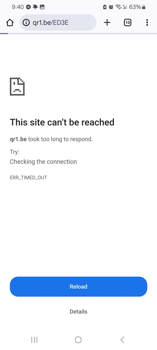 laurbrank's tweet photo. So @CBSNews has the QR code in the corner of the screen to fact check, and it won't load.
Why wouldn't they just have the fact- checking on screen? https://t.co/2iql5HH9Df