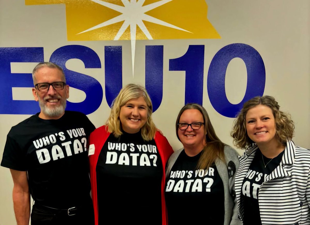 Ainsworth Community School teachers presenting today at the Continuous Improvement Workday at ESU 10 today. Discussing gathering and organizing their data for their continuous improvement process. #whosyourdata? <a href="/NeMTSS/">Nebraska Multi-tiered System of Support</a> #soproud