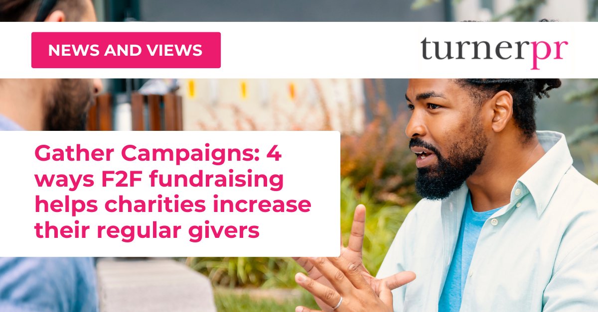 💡Four ways that face-to-face fundraising is so effective in recruiting #RegularGivers – the backbone of long-term charitable support. Check out this recent blog from Gather Campaigns ?lnkd.in/eqJAAwFs

#F2F #Fundraising #RegularGiving #RegularDonors