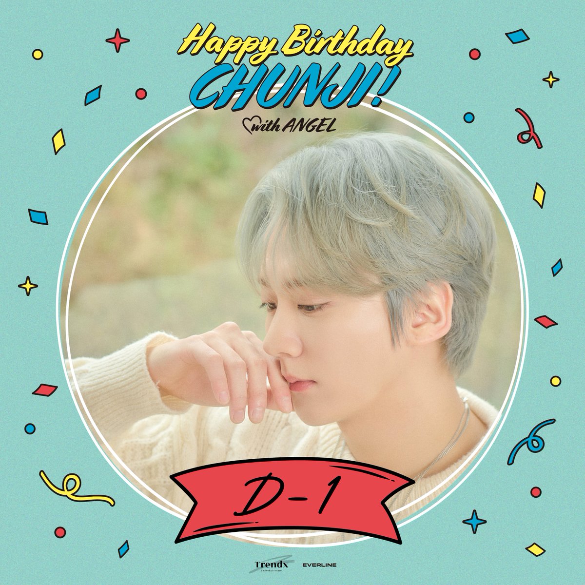 EVERLINECONCERT's tweet photo. [📢] #천지 #CHUNJI
HAPPY BIRTHDAY CHUNJI ! with ANGEL

❤ D-1 ❤

#HAPPY_BIRTHDAY_CHUNJI_with_ANGEL
#EVERLINE #에버라인 https://t.co/ufWzU40HXs
