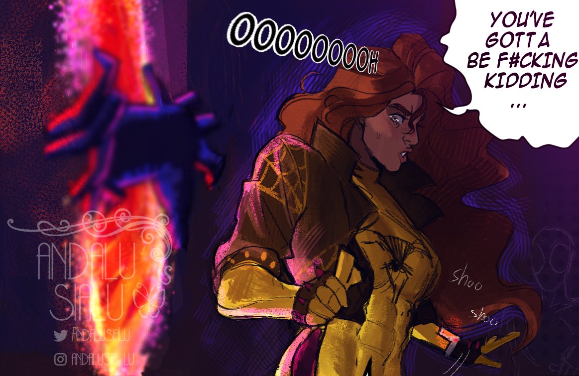 AndalusiaLu's tweet photo. Angry cat
#spidersona #MiguelOHara #atsv https://t.co/GuZwq0CTK1