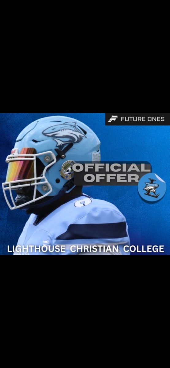 Blessed to receive an offer from Lighthouse Christian College!!! 🦈
@CoachWardLCC