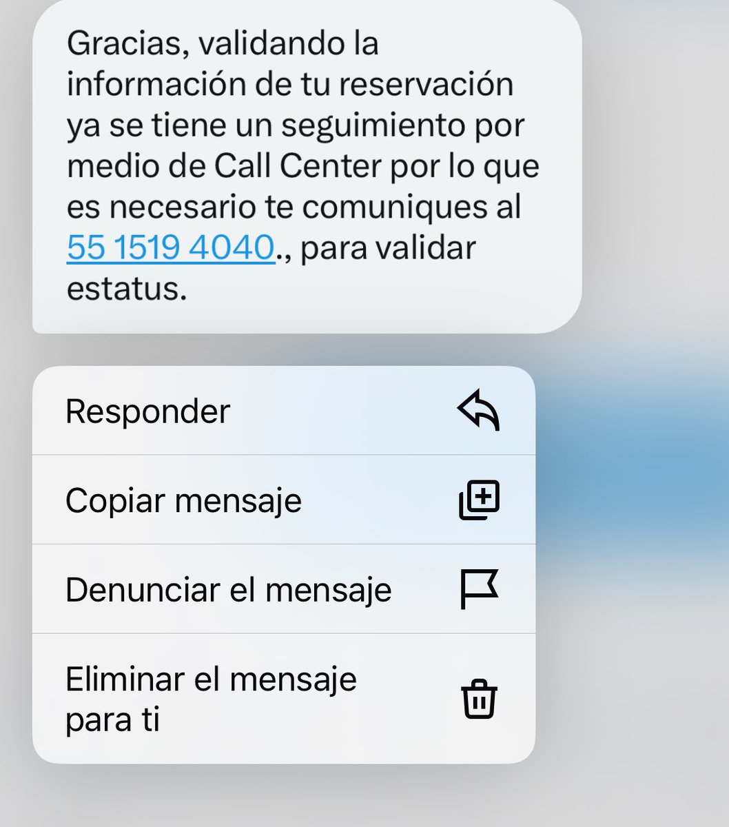 94melmar's tweet photo. La respuesta es: vuelve a llamar

@AMRewardsMx @Aeromexico 

Solo quiero saber si voy a poder volar o no

#huelgapilotos #huelgaaeromexico https://t.co/bOgoEKeZLA