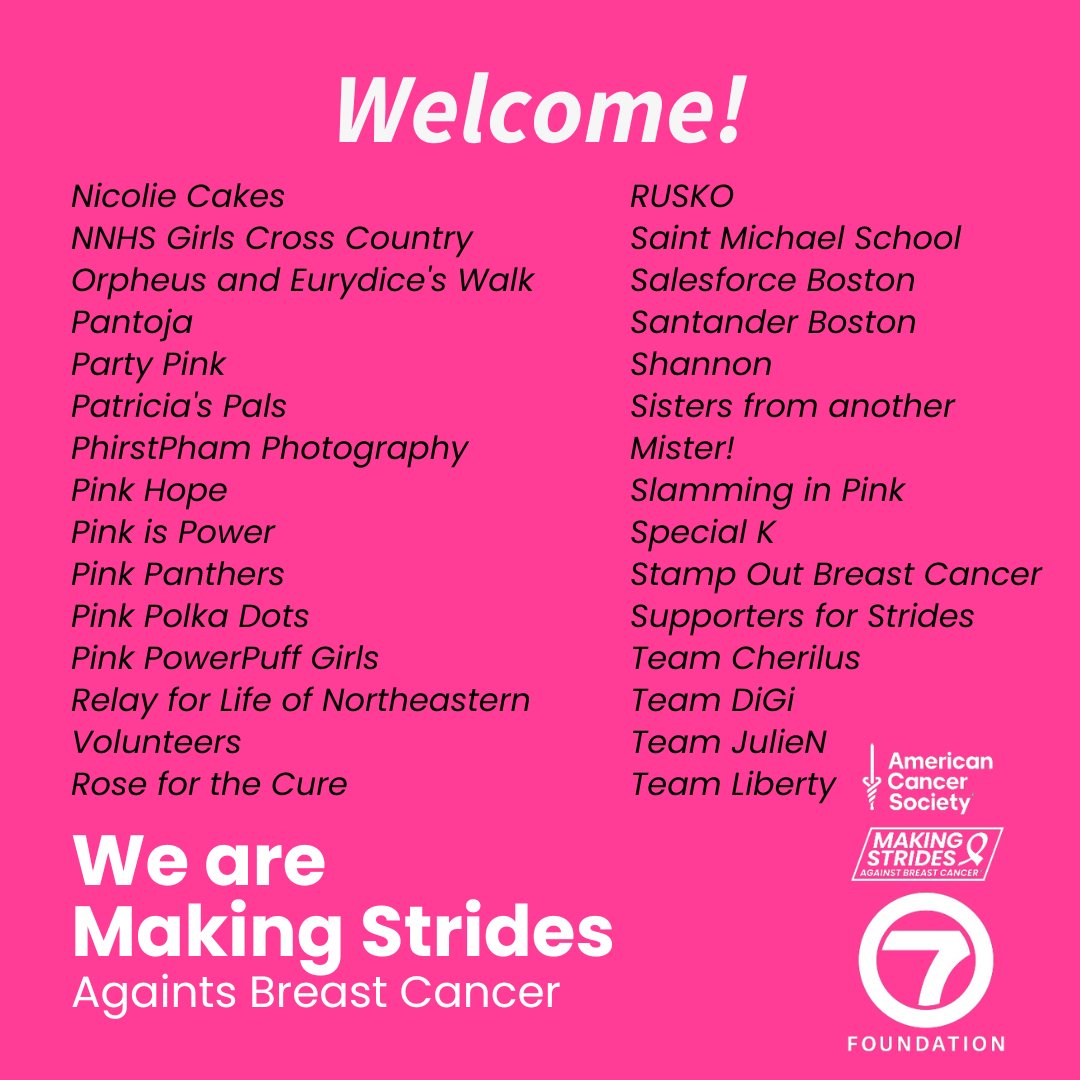 Making Strides Boston tweet media