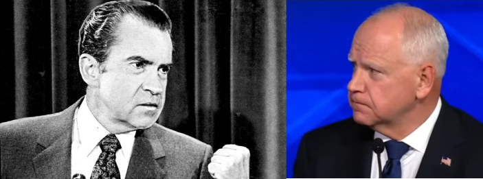 KazeOfKami's tweet photo. @elonmusk Tim Walz reminds me of someone... https://t.co/4KvgNQo4Ed