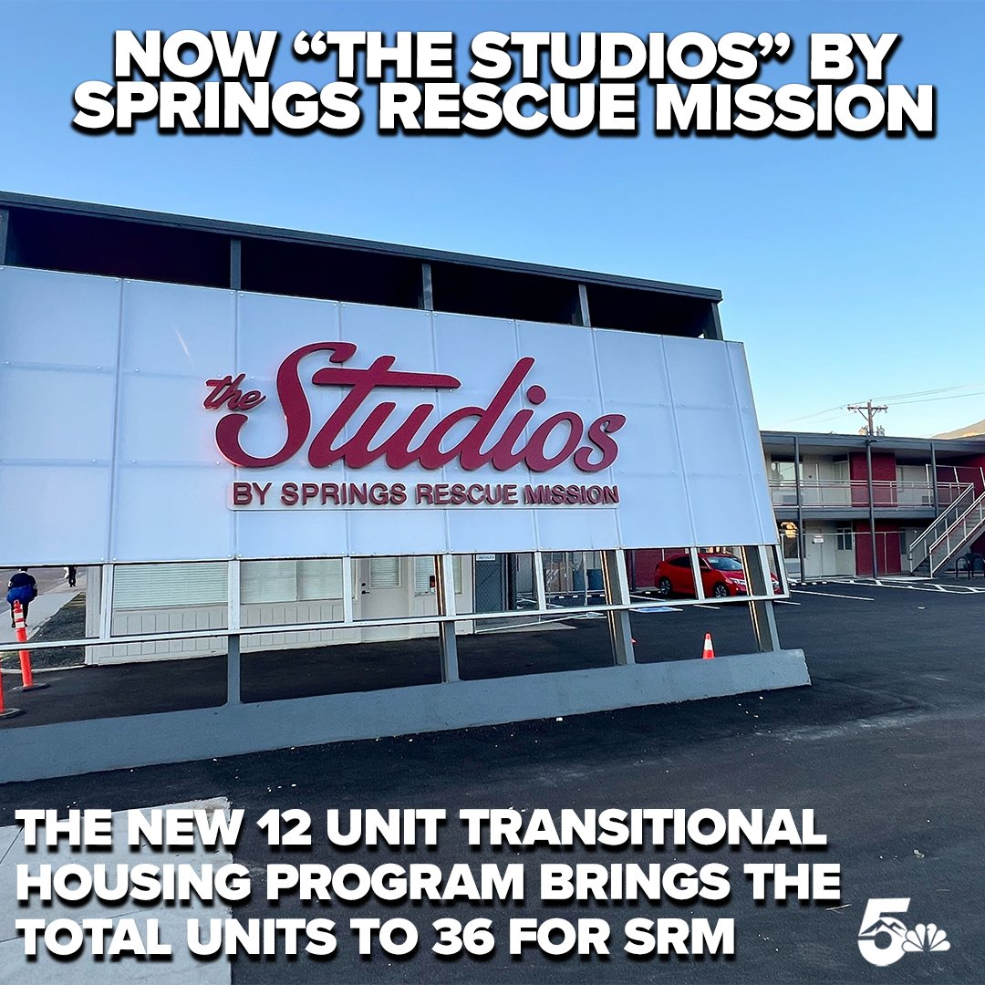 KOAA's tweet image. The Springs Rescue Mission now has a new housing option for people who have experienced homelessness called 'The Studios.'

More at: tinyurl.com/h23xw88h 

#transitionalhousing #springsrescuemission