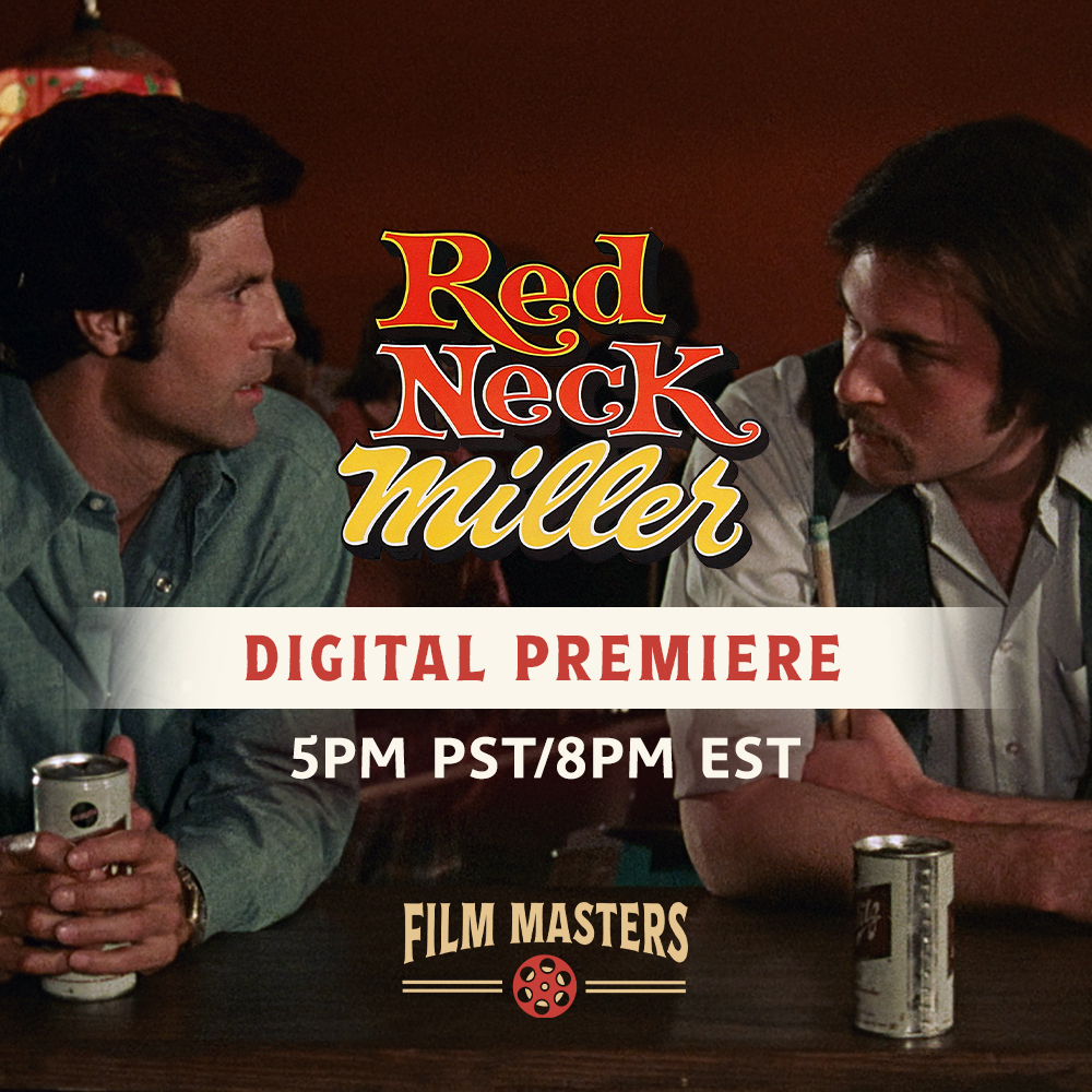 Film__Masters's tweet photo. Join us for our digital premiere of Redneck Miller; beautifully restored in all its Southern glory! Today at 5pm PST/8pm EST. We still have a few copies this our LIMITED EDITION release, with slipcover and an insightful commentary you won't want to miss. https://t.co/qIdc7Vtxjz https://t.co/14IkVEYEDF