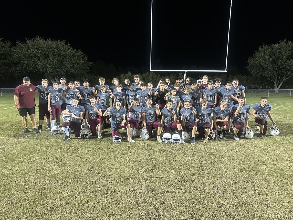 Congratulations to Coach Moore, and the Baker Middle School Gators!! Big Win on the Road tonight to finish the year!!