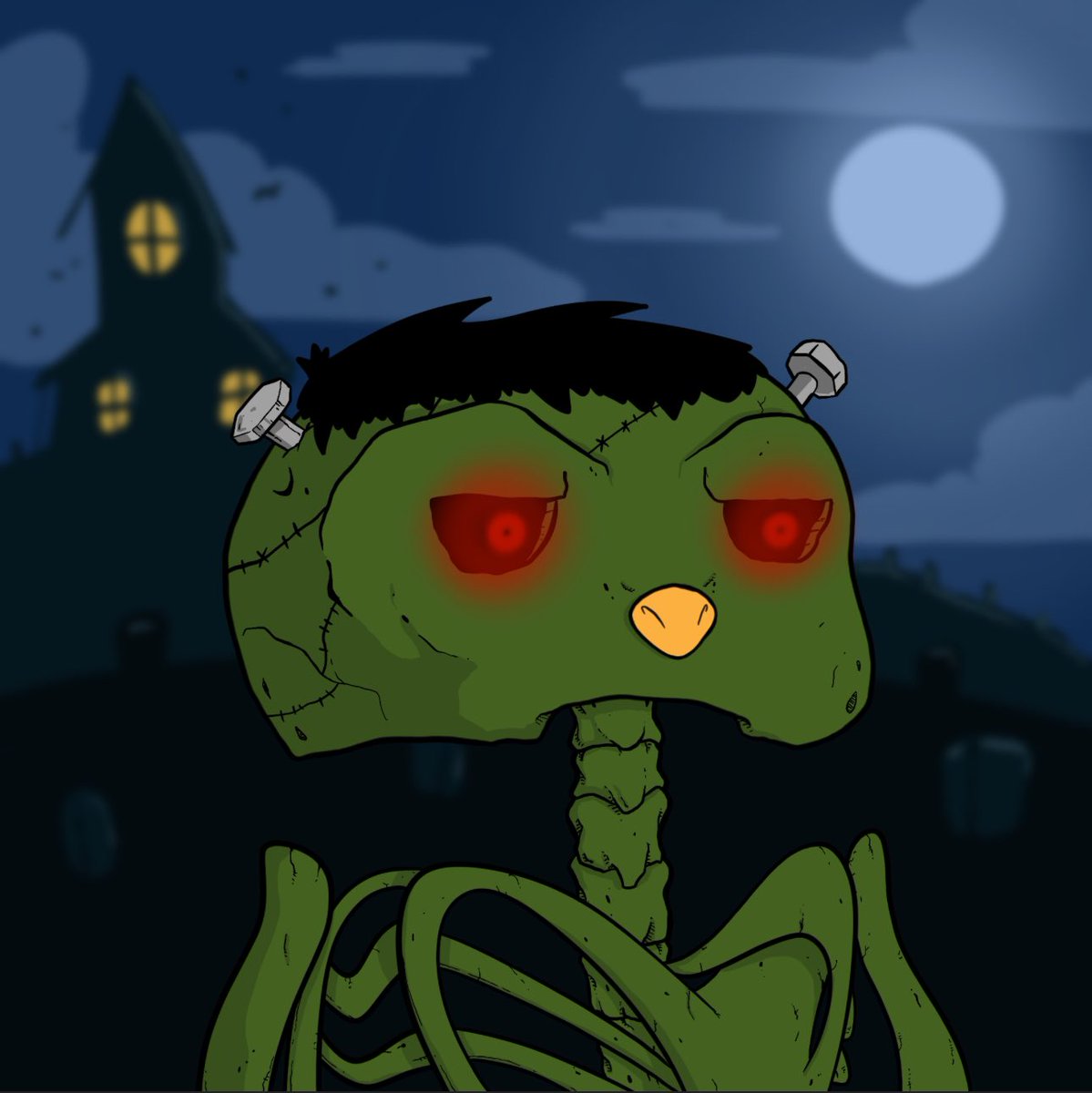 Spooky szn 🐧🧟‍♂️