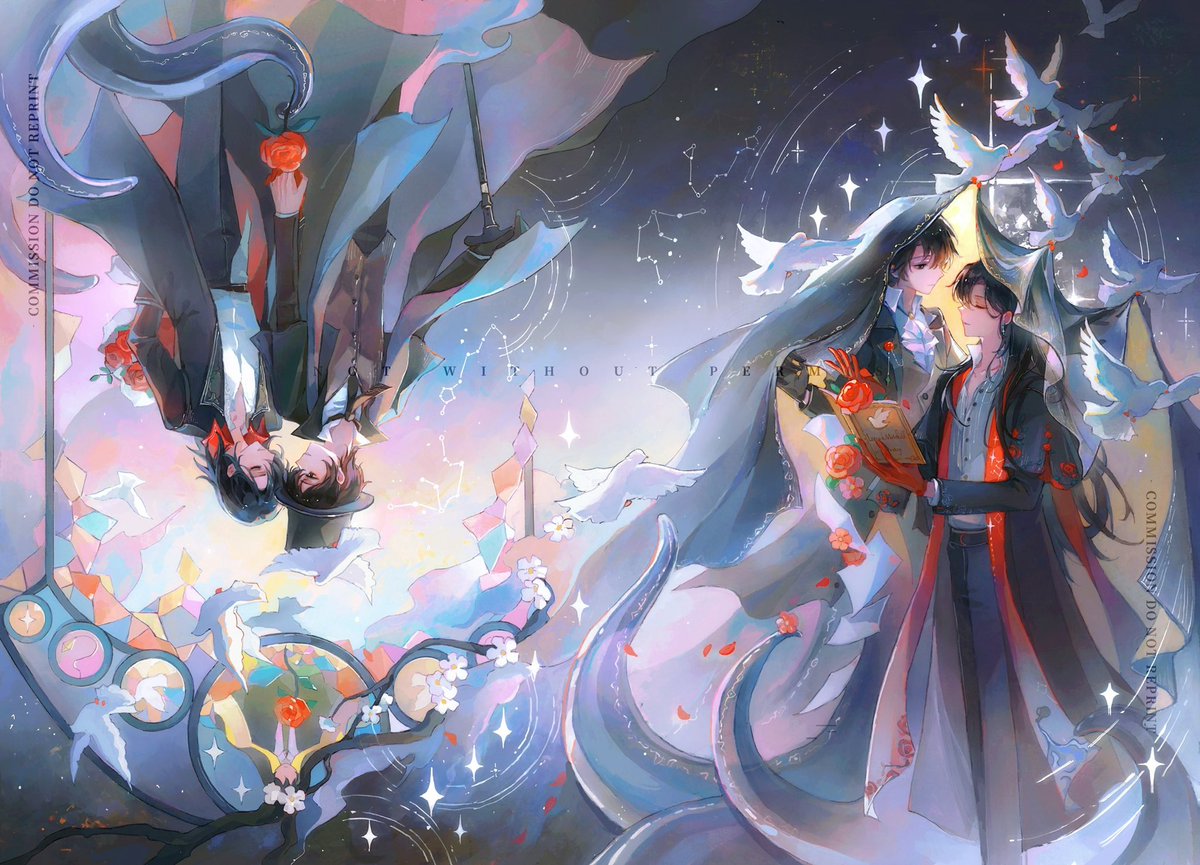 给今年克伦合志画的封面🎩🌟

#lordofthemysteries #诡秘之主 #克伦