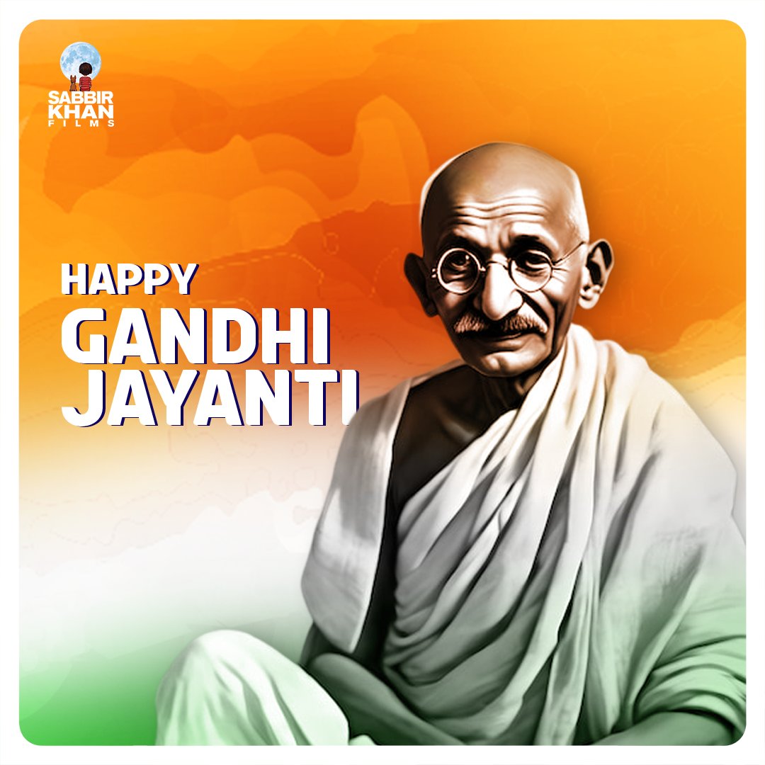 Celebrating the spirit of Mahatma Gandhi ji today. May his vision of harmony and equality guide us all. 
Happy Gandhi Jayanti! 🙏

#SabbirKhanFilms #SKFilms #GandhiJayanti #MahatmaGandhi #GandhiJayanti2024  #HappyGandhiJayanti