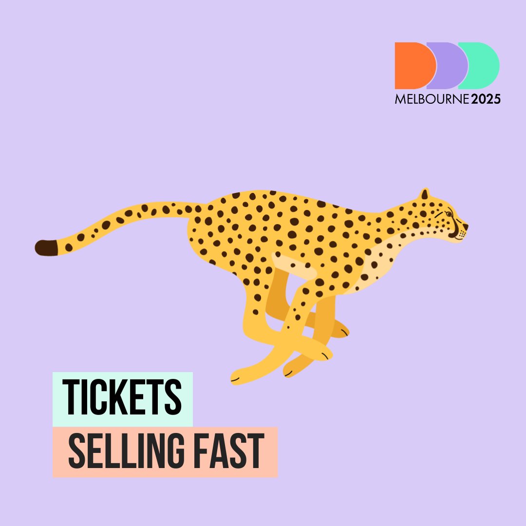 DDD Melbourne (@dddmelb) on Twitter photo In 24 hours, we've sold 20% of tickets!
Don't hesitate, get in on the action so you don't miss out!
ti.to/ddd-melbourne/…
#DDDMelb #TicketsSellingFast In 24 hours, we've sold 20% of tickets!
Don't hesitate, get in on the action so you don't miss out!
ti.to/ddd-melbourne/…
#DDDMelb #TicketsSellingFast