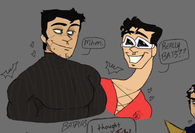 DallasC0wboy's tweet photo. Here’s a few more of my batplas drawings, I really want to make more, I just need ideas…..
-
-
#batman 
#plasticman
#batplas
#art https://t.co/Mg6qsxKQzj