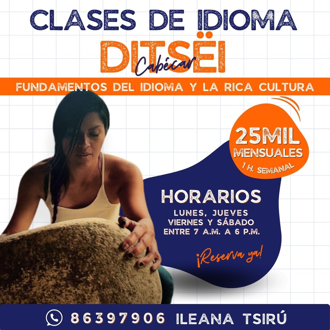 Clases de idioma Cabécar