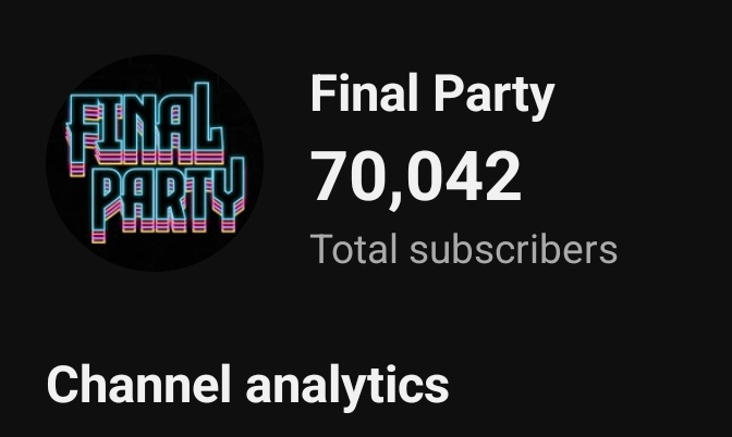 Final Party 🎮 tweet media