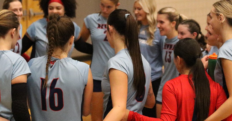 NewmanJets's tweet photo. Jets end non-conference slate with win over William Jewell

#JetPower x @NewmanJetsVB