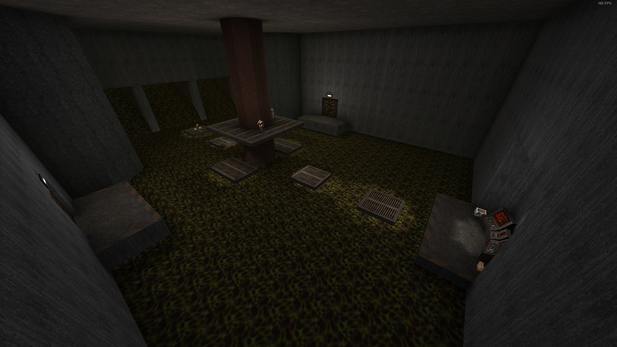 BrandonJorgen's tweet photo. Another #blocktober means another project to show off. I participated in @Q2MapCenter's Sewer Jam! I really enjoyed exploring the changing of water levels with this. If you'd like to try the pack, here's a link: https://t.co/8atrOHtpUG 1/3 https://t.co/uDNZq6cBmX