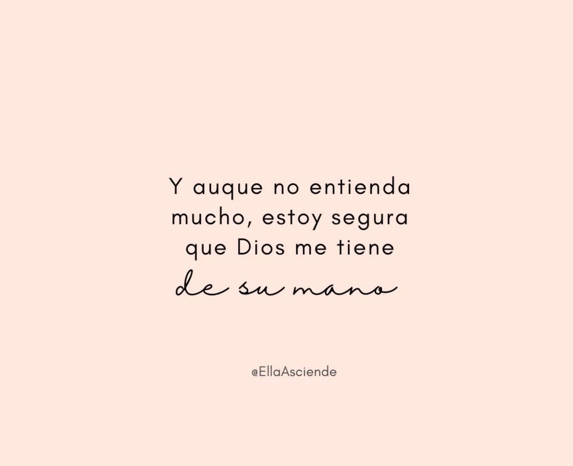 De su mano ✨
