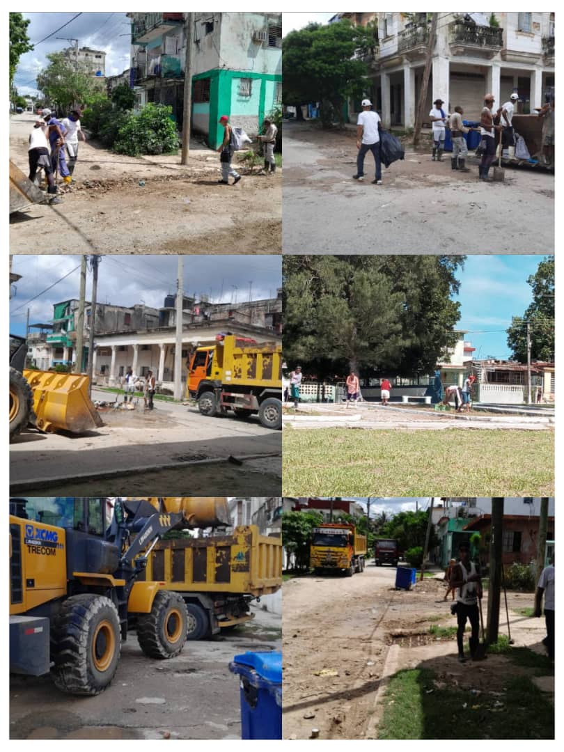 IzquierdoAlons1's tweet photo. Se continúa trabajando en la higiene comunal en #LaHabanaDeTodos, por una ciudad más bella.
#LaHabanaViveEnMí https://t.co/98ISRyVi47