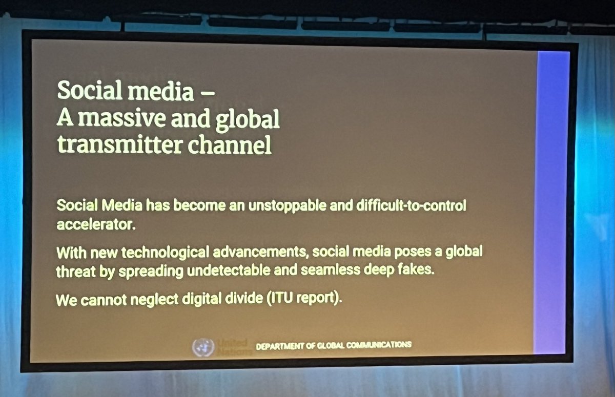 janecowell8's tweet image. #IIFS24 - the speed of the dissemination out paces any of our efforts to counter it - no matter how many Fact checking sites there are