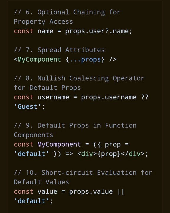 e_opore's tweet image. 20 React Shorthand Techniques Every Developer Should Know. ⬇️