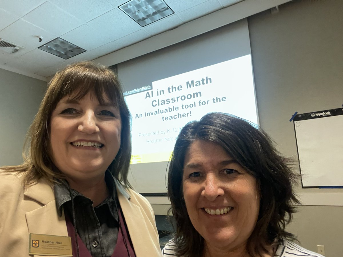 MrsNoeMath's tweet image. #interface2024 has come and gone and it was fabulous!

Melissa and I presented twice.  We want to thank Wipebook for donating Wipebook Flipcharts!  They made Mr. Stewart from ourladyoflourdes.diojeffcity.org/ollisk8/school… and Mr. Taff from brookfieldr3.org  very happy! @HOMRPDC @Melissa60200140