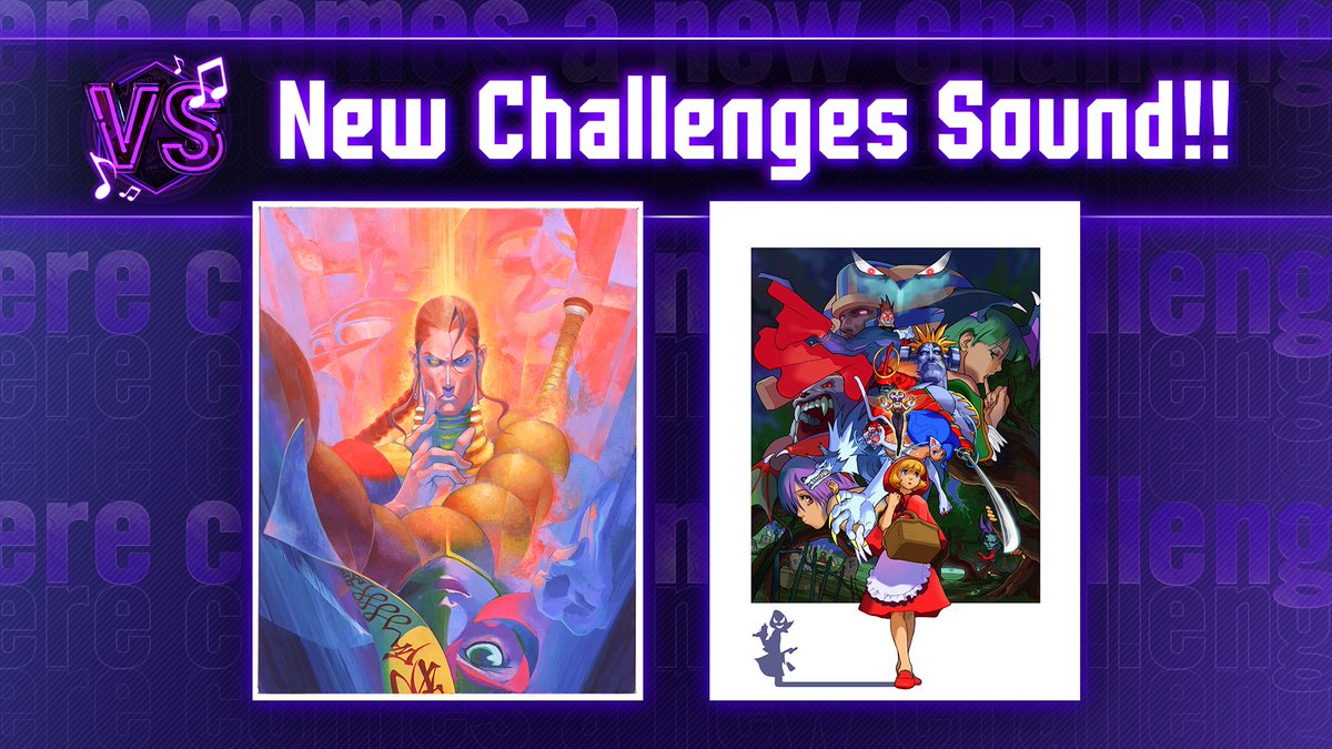 StreetFighter's tweet photo. By the abyss! 🦇

New Challenger Sounds from Night Warriors: Darkstalkers' Revenge &amp; Darkstalkers 3 have flown in to #StreetFighter6. https://t.co/sa2WDza3e6