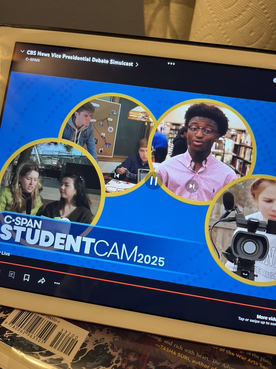 Watching the debate on <a href="/cspan/">CSPAN</a> and found a few familiar faces! Loved seeing the reminder of my former students. Lots of good times at UHS!