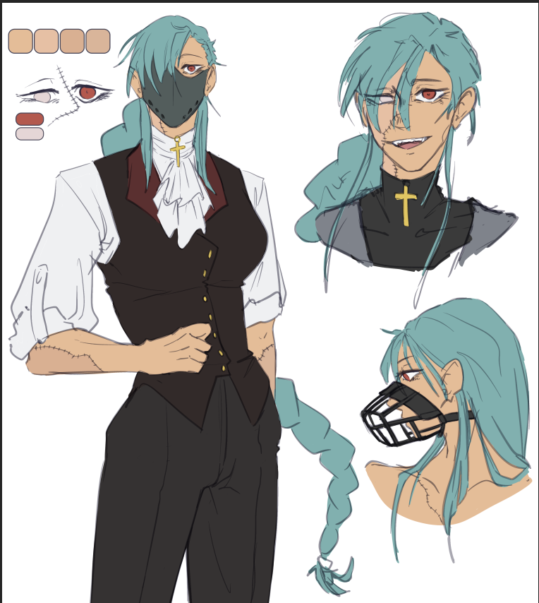 tsunderiite's tweet photo. new character dropping for an smp :3 my favorite little cannibal scientist
#oc #art #smp https://t.co/8vawJFWnO4