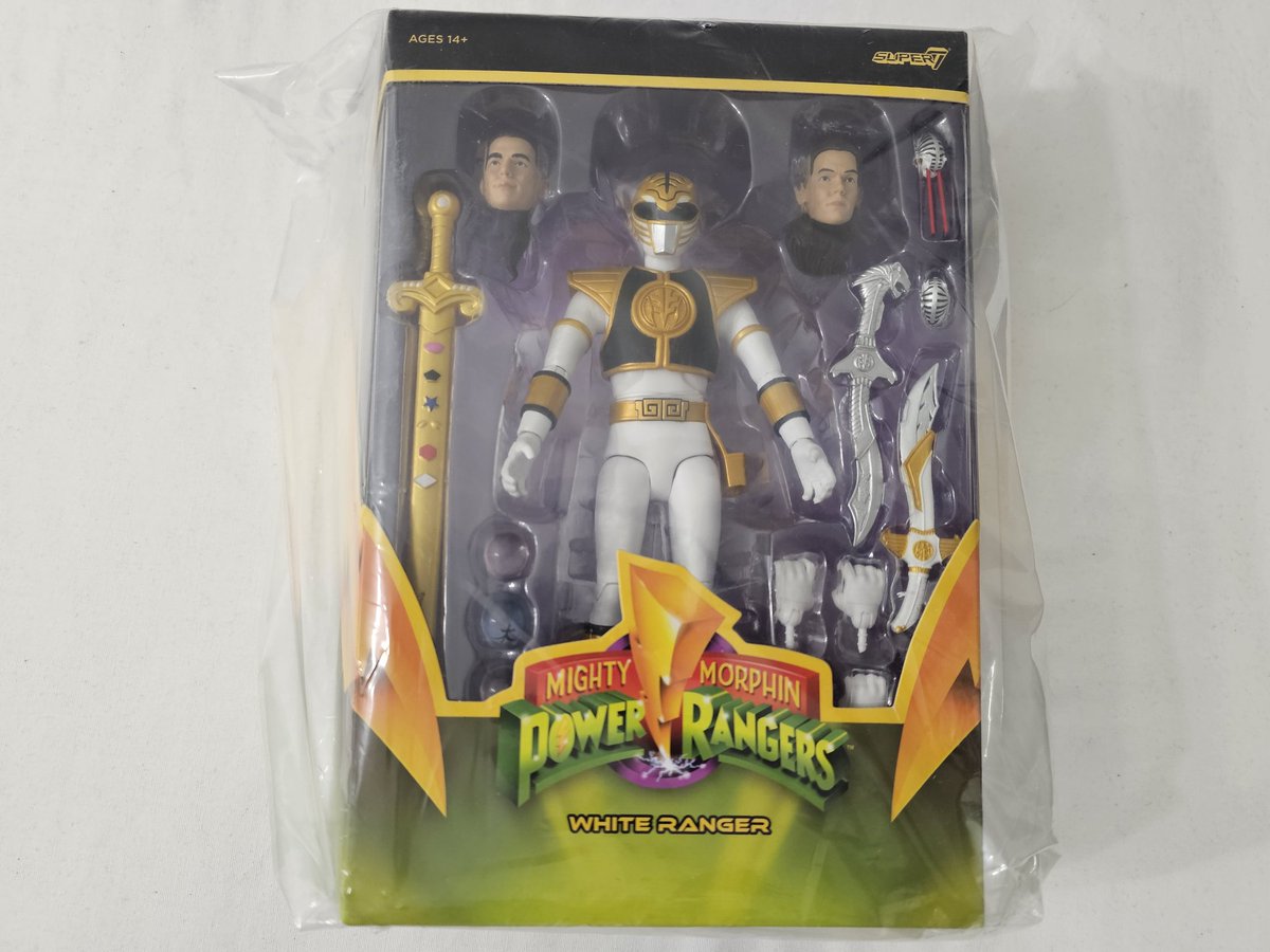 razzle1337's tweet photo. ⚡ Giveaway! ⚡

Like + Repost + Follow to win this #PowerRangers Super 7 Ultimates #MMPR White Ranger Figure!

Fans outside US can enter, but must pay shipping! https://t.co/hxafTyD1pV