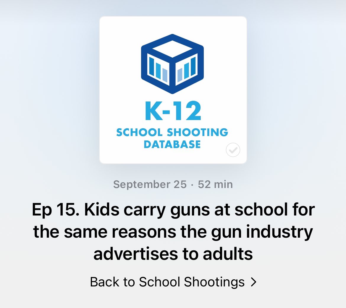 jenhal's tweet image. Hardening schools because of perceived risk of an outside threat of gun violence introduces its own negative externalities and doesn’t address the most likely source of violence. This podcast highlights several of them and focuses on what would be a better use of time: