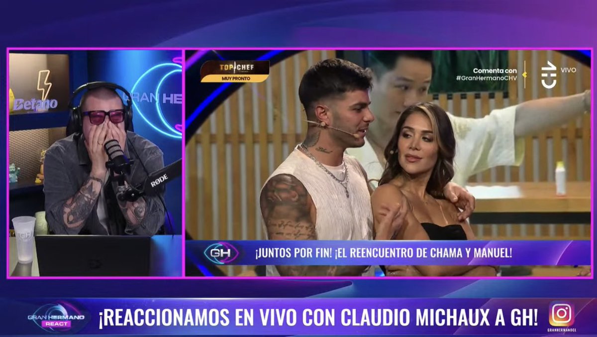 xoxo_rush's tweet photo. Tío @ClaudioMichaux, que va a hacer mañana con estos dos sentados al lado suyo? 😵‍💫😰😓 tire licencia y mande al @Jorgitoaldoney o por último que vaya a apoyarlo🙄🫨🥴 #GranHermanoCHV #GranHermanoChile https://t.co/duqLXoDVDB