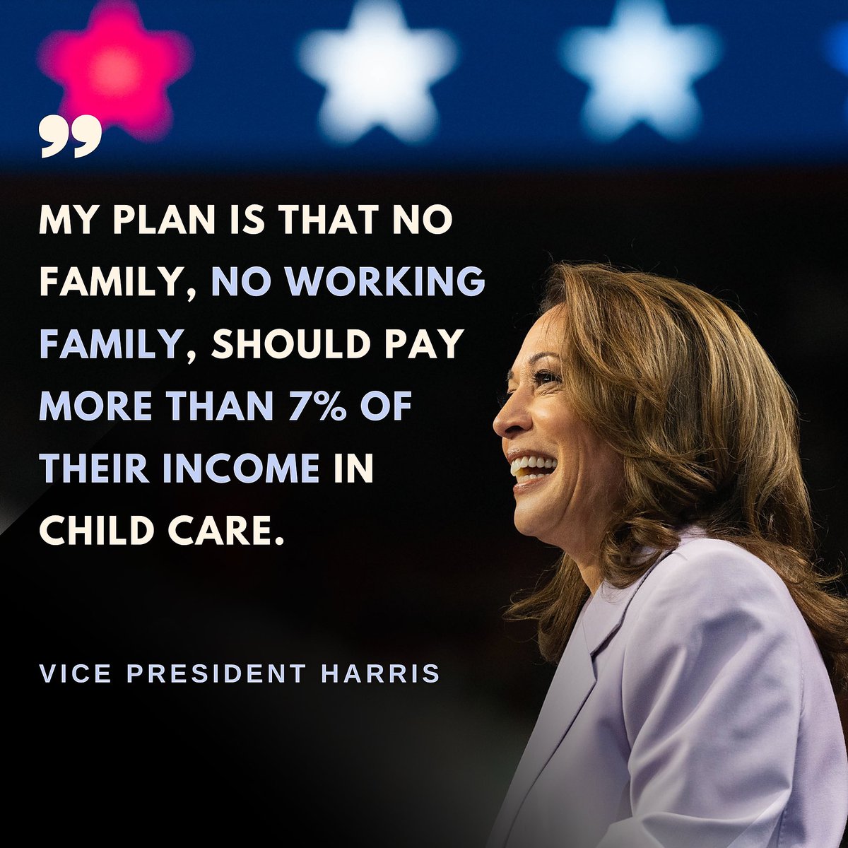 dbrackeen's tweet image. Vice President Harris has more than &quot;concepts of a plan&quot; for child care. #teamkamala #harriswalz #vpdebate