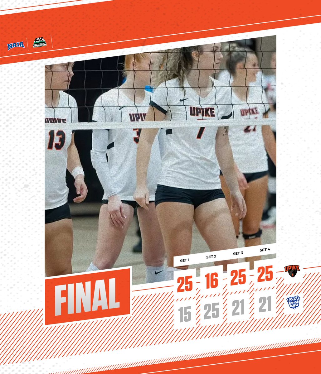AAC Sports (@aacsports) on Twitter photo 🏐SCOREBOARD🏐
In the other #AACWVB match, <a href="/UPIKEAthletics/">UPIKE Athletics</a> battled its way to a 4-set victory over <a href="/twbulldogs/">TWU Bulldogs</a>
#NAIAWVB 🏐SCOREBOARD🏐
In the other #AACWVB match, <a href="/UPIKEAthletics/">UPIKE Athletics</a> battled its way to a 4-set victory over <a href="/twbulldogs/">TWU Bulldogs</a>
#NAIAWVB