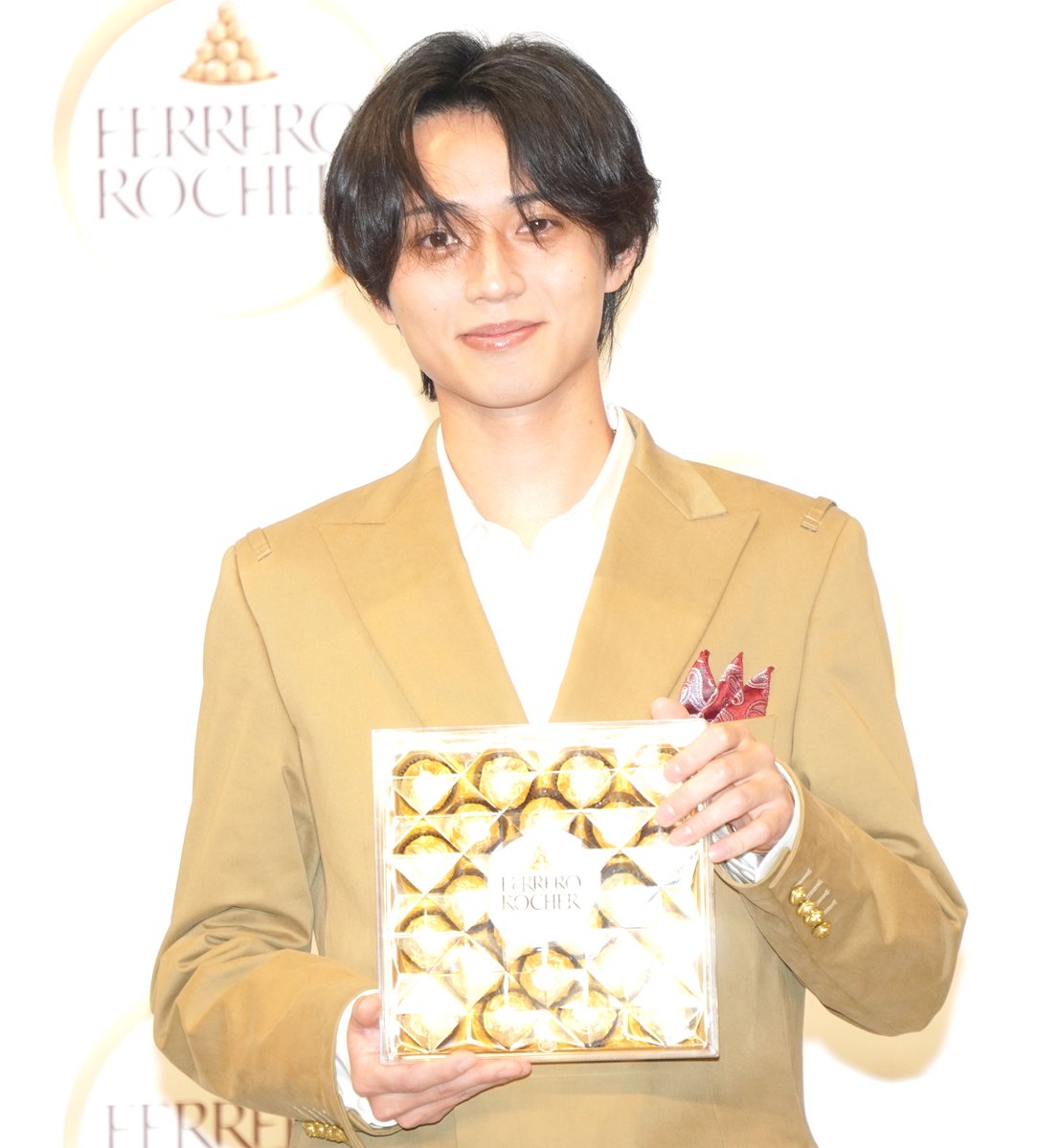 永瀬廉、イタリアンチョコレート菓子 『フェレロ ロシェ』ブランド