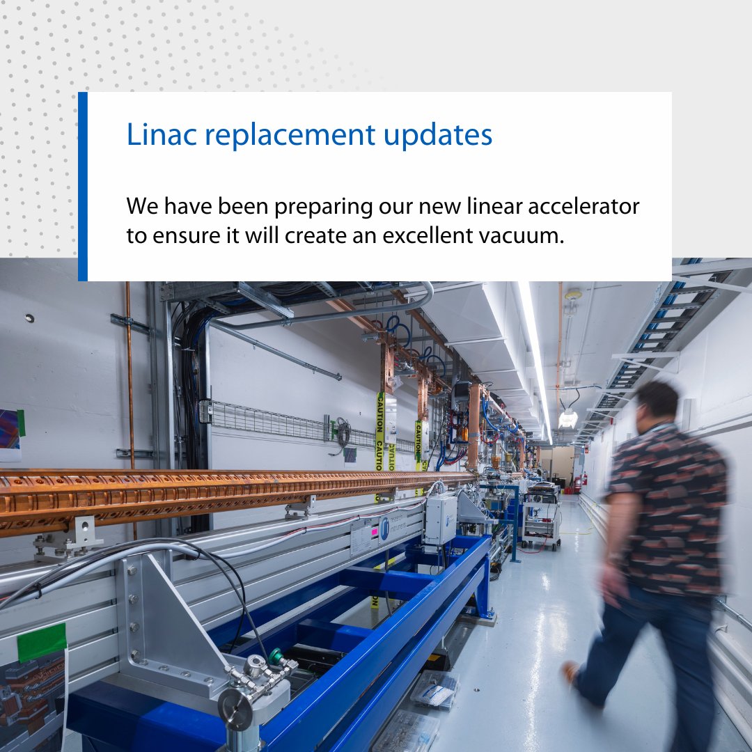 CanLightSource's tweet photo. Have you been keeping up with our #newlinac project? You can find our progress updates here: https://t.co/BUO6YyiPHU https://t.co/NrZdc04dfF