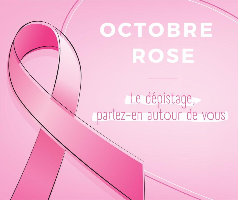 ASMPQ1's tweet photo. C’est le mois d’octobre …1/8 femme est ou sera concernée par le cancer du sein…faites vous dépister … https://t.co/a7jlrmKbBv