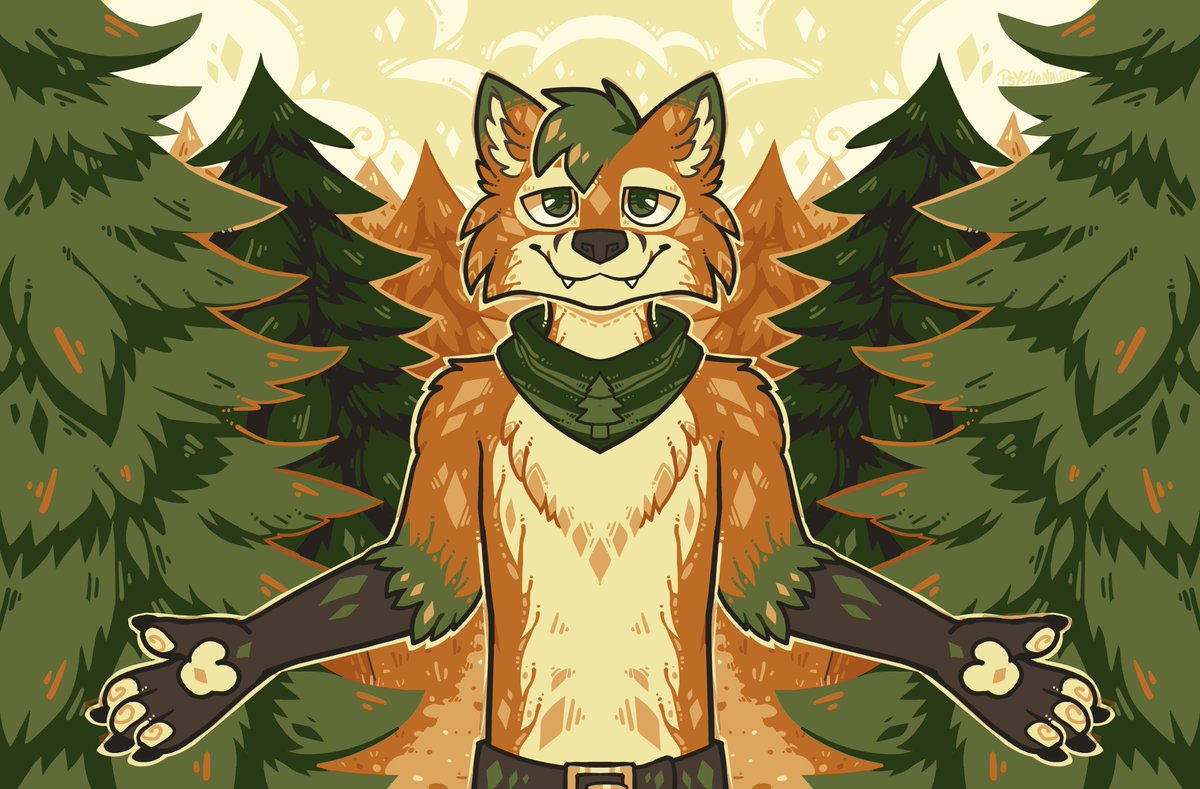 Larch the fox tweet media