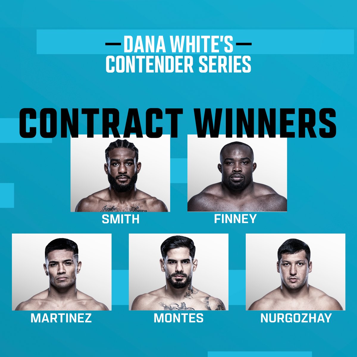 ufc's tweet photo. A successful week 8 indeed! ✅

[ #DWCS is LIVE on Tuesdays on @ESPNPlus ] https://t.co/hfkjcdBJ3s