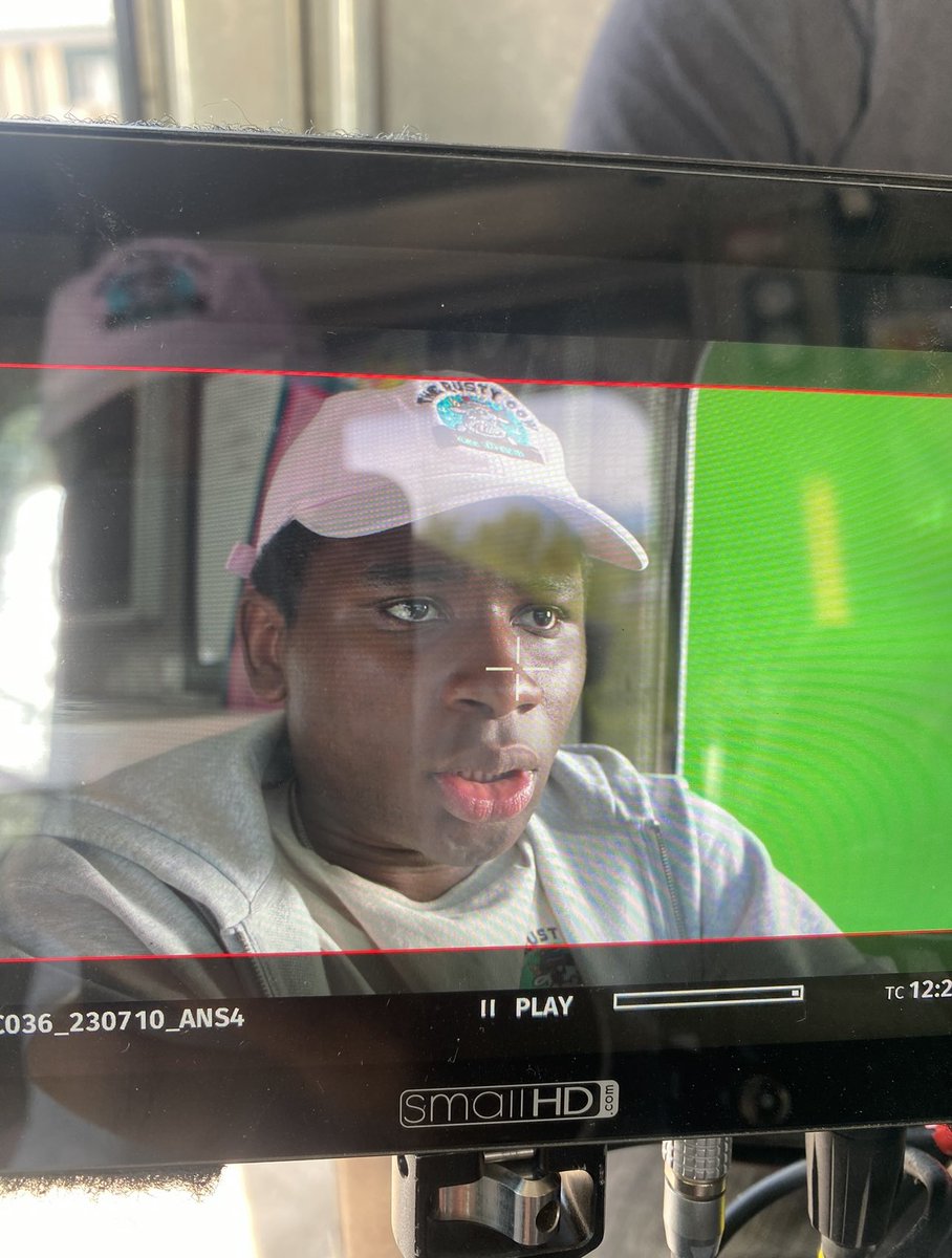 abutuboy's tweet photo. Got to work with Sonic’s Agent stone and the veteran Lou Diamond @LouDPhillips on this film 🫡  also had several panic attacks, got into high speed car chases, and got caught up in a gun shootout. 10/10 would do it again 😂 https://t.co/qlgInQNazm