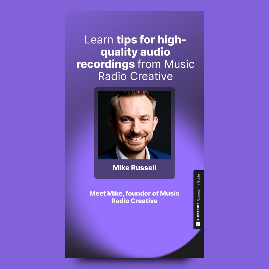 musicrcreative's tweet photo. Excited to have teamed up with @RiversidedotFM to bring their community two invaluable guides on crafting captivating podcast intros and achieving top-notch audio quality! 🎙️

🙌 Check it out: https://t.co/BWdAdS8CiB https://t.co/dj0KFapcKM