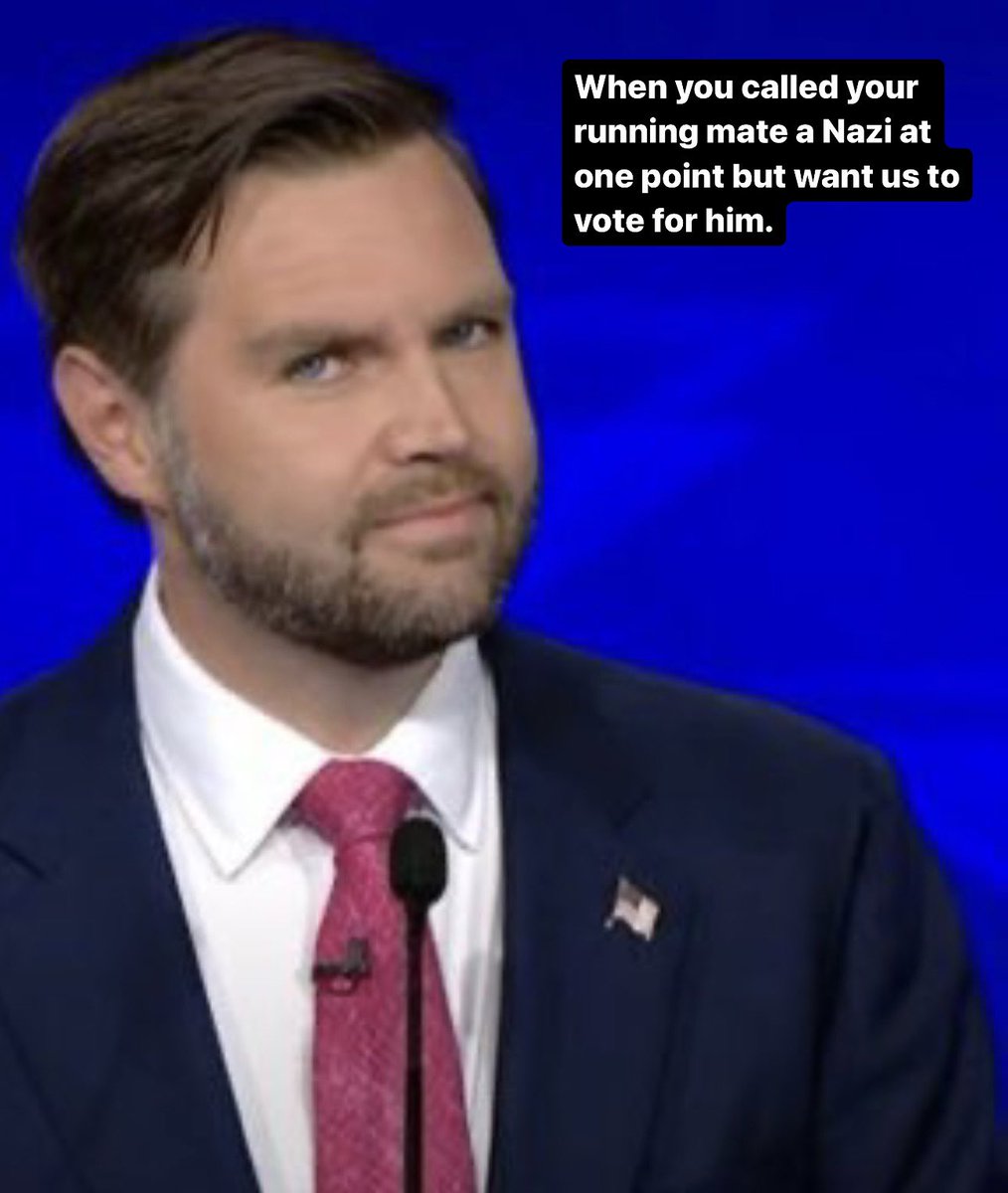 Y’all…let’s make this photo go viral for all the right reasons! <a href="/JDVance/">JD Vance</a>

 #DebateNight